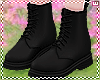w. Black Basic Boots