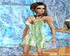 Green dress