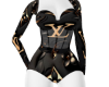LV GOLD BODYSUIT