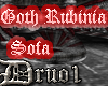 Goth Rubinia Sofa [D]