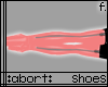 :a: Pink Zipper PVC Boot