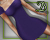 [D] Purple Mini Dress