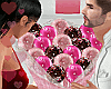 Valentines Donuts Pose