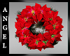 ANG~Poinsettia Wreath