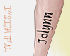 |< Jolynn arm tattoo