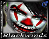 BW|Killer Clown Head
