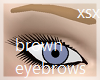 brown eyebrows (f)