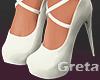 G★White Cute Heels