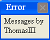 Spank error message 7