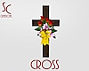 SC  Cross with Flowers