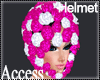 A. Pink Roses Helmet F