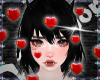 ! Floating Hearts Red