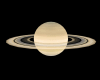 Planet Saturn Animated