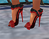 Red Frilly Heels