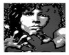 *AR* Jim Morrison B&W