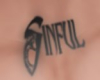 Sinful Back Tattoo