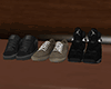 mancave shoes on floor