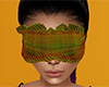 Mixed Plaid Sleep Mask F