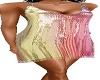 MULTI COLOR CLUB DRESS