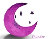 purple over the moon