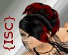 {ISC}Red Tipped Hair