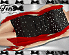 Red Black Sparkle Outfit