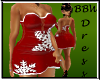 BBW Red Snowflake dress