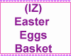 (IZ) Easter Basket wEggs