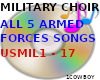 ALL 5 MILITARY SONGS