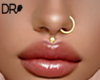 DR- Gold nose ring 