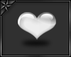 Grey Heart Sticker