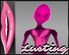 pink playboy alien