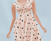 Chiffon Polka Dress