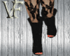 [V]Black Leather Ankle