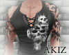 ]Akiz[ Muscled X Top