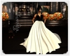 robe longue black blanc