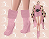 L: Fur Boot Pink