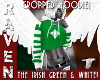 IRISH GREEN WHITE HOODY!