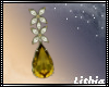 L| Yellow Ivy Earrings
