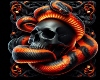 Orange Snake2Background