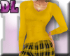 DL: Flannel PJs Yellow