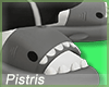 Shark Slippers! - Grey