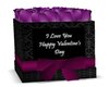 Purp Rose Valentine Box