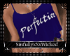 Perfection: Crop Top Blu