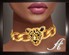 (T) Gold Tiger Chokers