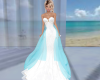 Aqua Pearl Gown