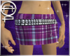 Purple Plaid skirt