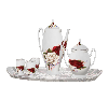 (V) Rose Teapot set