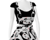 Cute Panda Overall Skirt