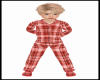 BOYS RED PAJAMA TOP